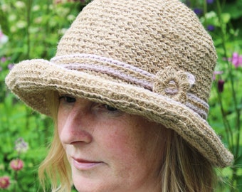 Crochet Pattern for Sun-Flower-Hat