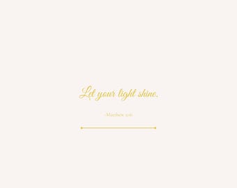 Let Your Light Shine - Wall Art - Instant Digital Download Printable ...