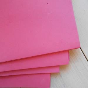 Moosgummi 3 Sheets EVA Foam Craft Fommy Solid Color 40x30 Cyclamen Pink
