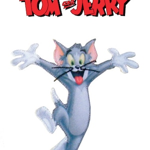Applicazione Tom Personaggio Cartoni Animati Toppe Termoadesive