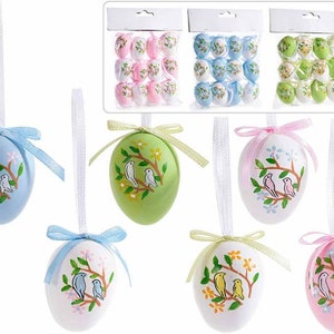 Easter Eggs Decorated Set of 12