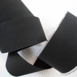 Gurtband Baumwolle Harringbone 5 Meter Breite Schwarz oder Weiss 5 Meter
