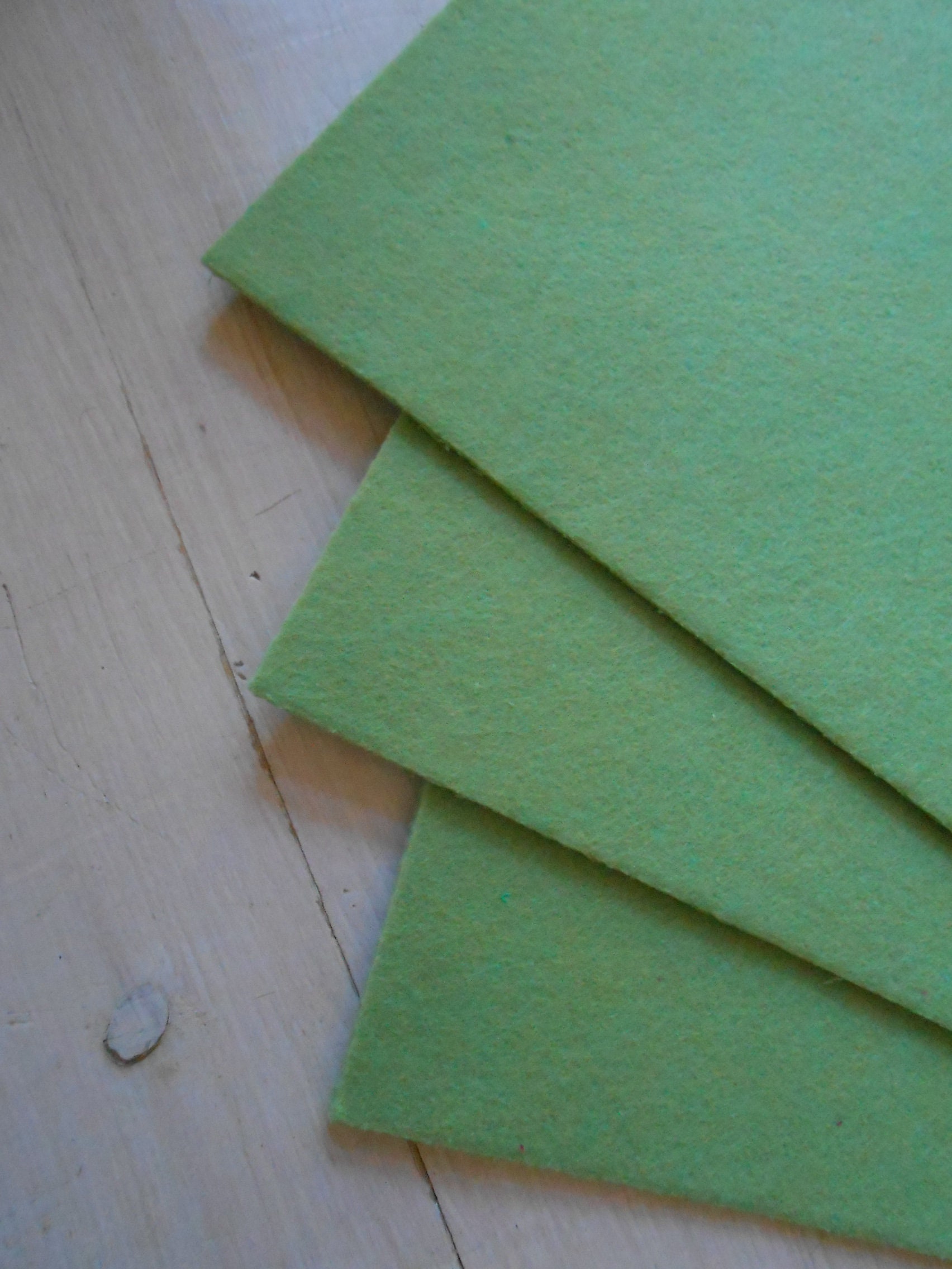 Felt Sheet Craft Thick Felt cm 30x45 Mint Green Etsy
