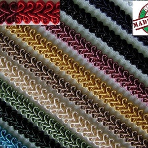 Passamaneria Bordo Classico Finitura cm 1 mt 5