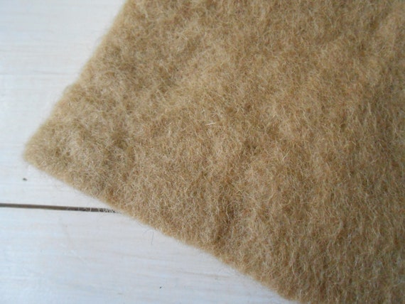 Natural Wool Felt Sheet Craft Thick Felt Solid Color Cm 70x50 Beige 