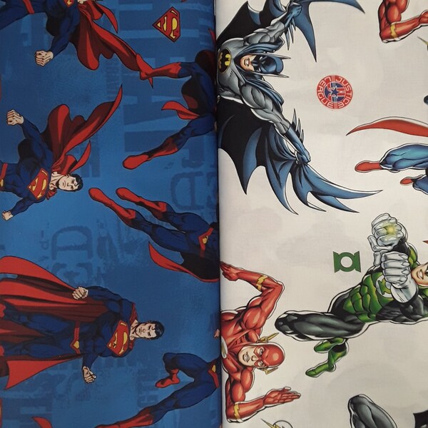 Super Hero Fabric Etsy