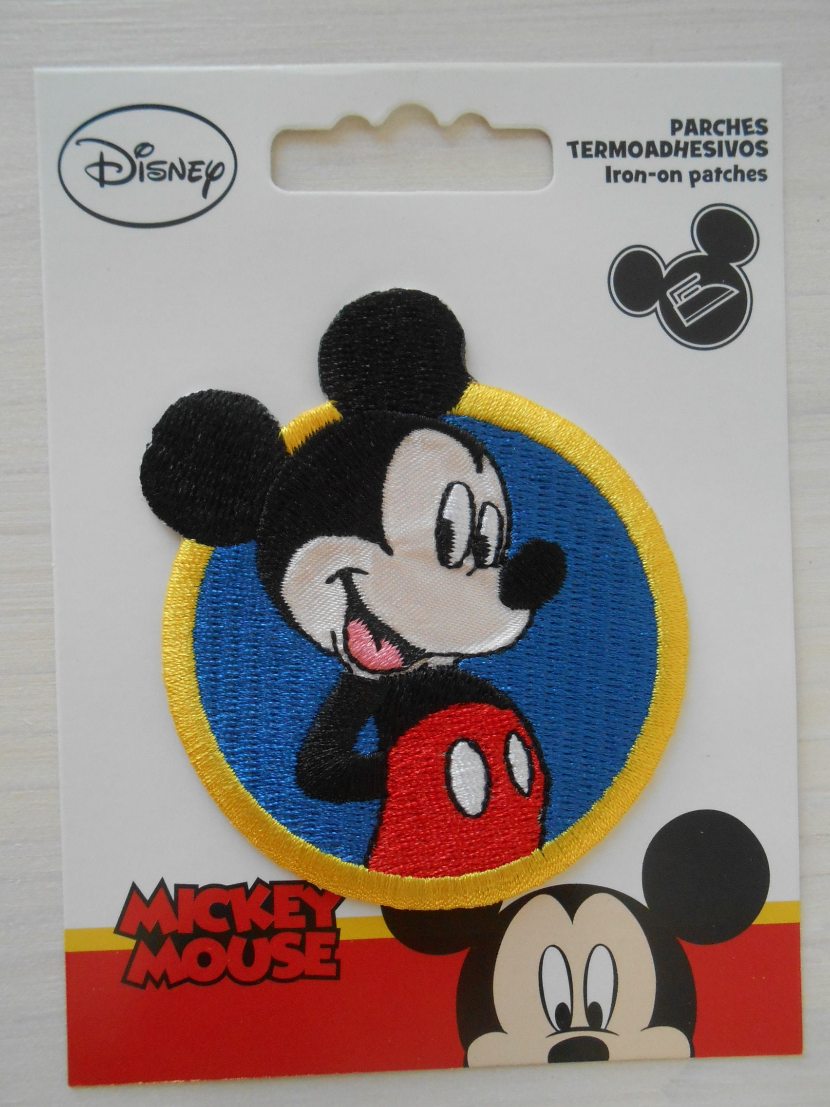 Disney Cartoon Mickey Mouse Heat Transfer Clothing Thermoadhesive