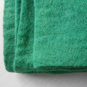 Feltro Pura Lana Tinta Unita 1 Foglio cm 70x50 Verde