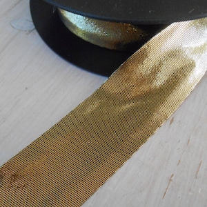 Bias Tape Binding Antique Gold 5 yds 1&quot; width
