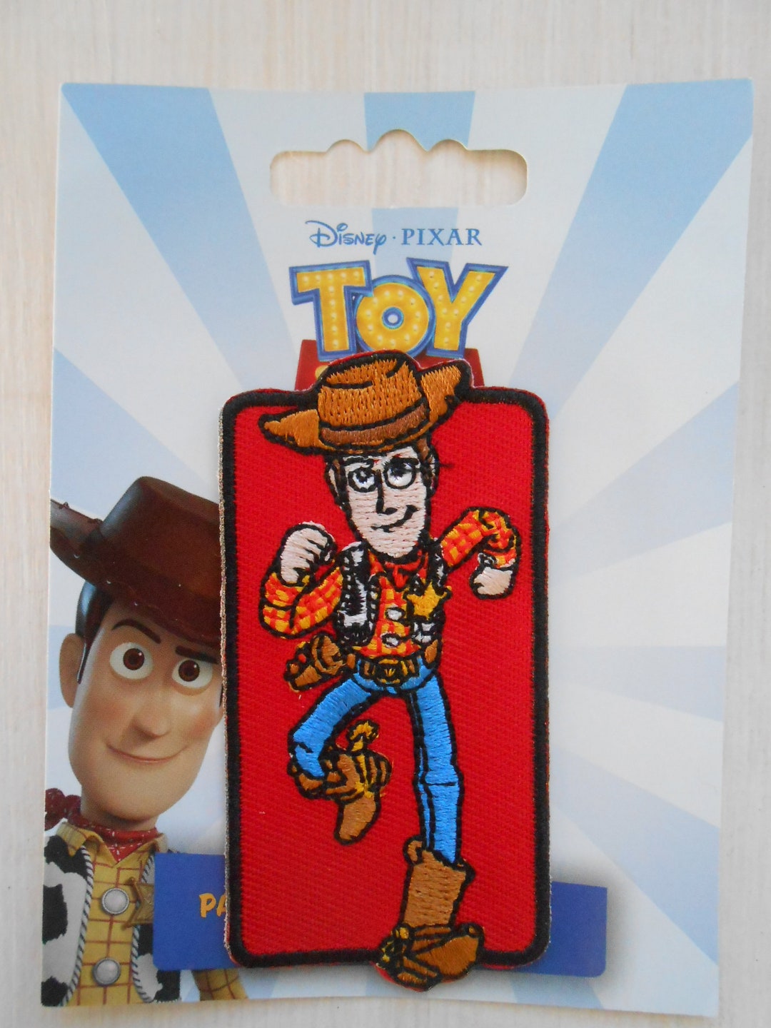 Toy Story Patch Woody Iron on Disney Embroidered Thermoadhesive Applique Etsy