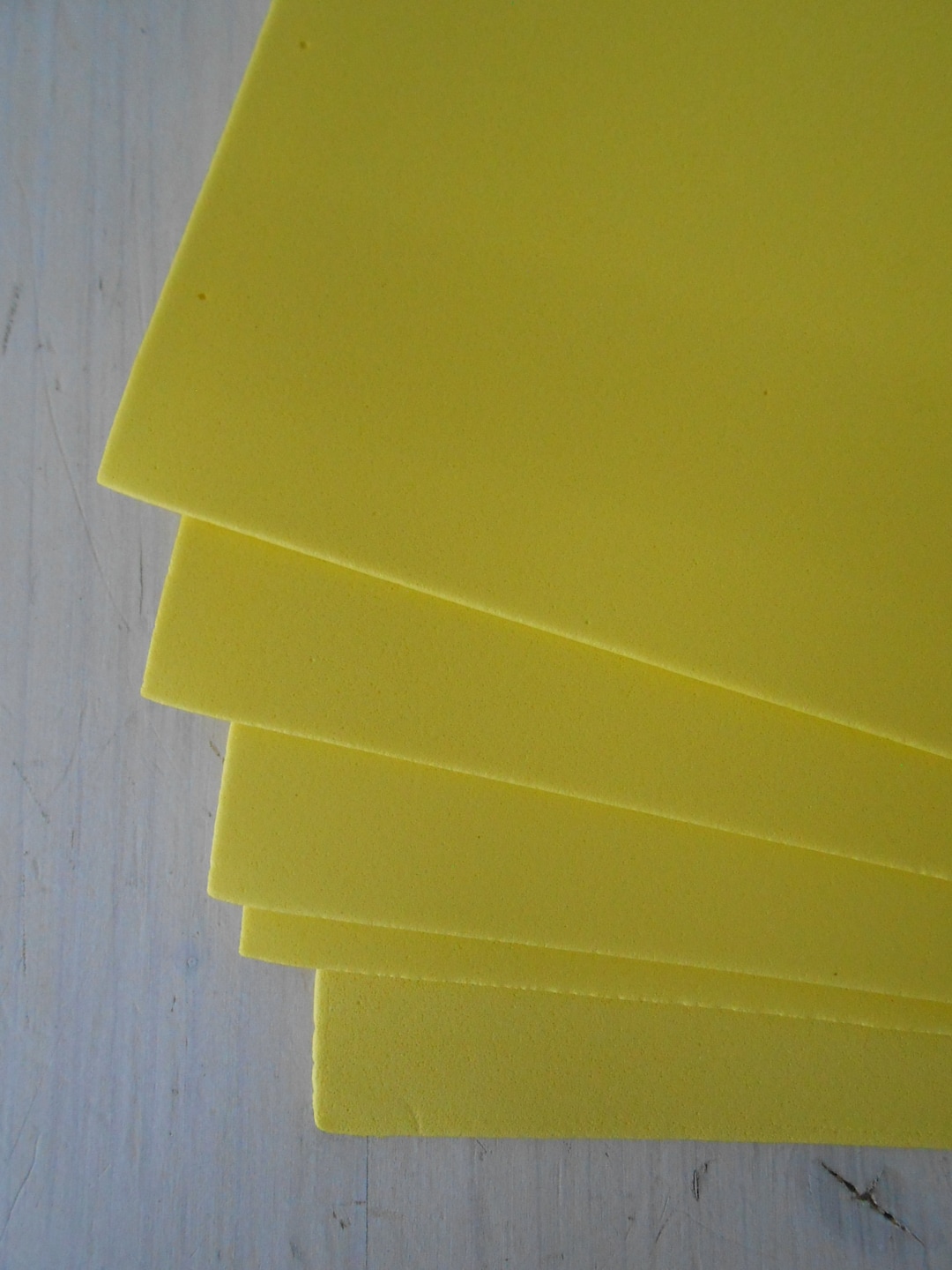 Moosgummi 5 Sheets Yellow EVA Foam Craft Fommy Cm 30x20 Etsy