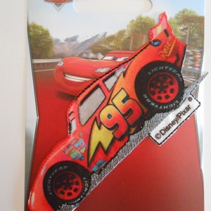 Iron on Patches CARS 3 rust-eze Disney Red 6,5x6,4cm Application