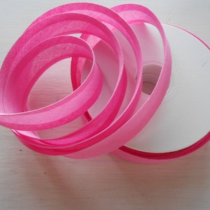 Cotton Bias Tape Binding Pink 1/2&quot; width 10 Yards