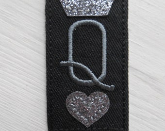Patch Iron-on Glitter Embroidered Applique Embellishment