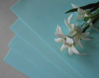 Moosgummi 3 Sheets EVA Foam Craft Fommy Solid Color 40x30 Teal