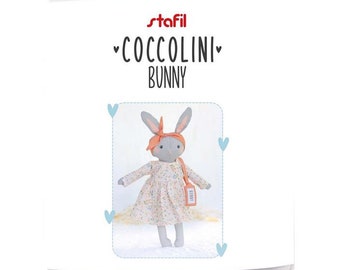 Bunny Coccolini Cartamodello Stampato da Cucire Stafil Fai da Te