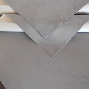Tessuto Similpelle Scamosciato Double Face Fogli di Finta Pelle cm 50x70 Suede
