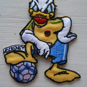 Donald Duck Iron on Embroidered Patch Disney Applique