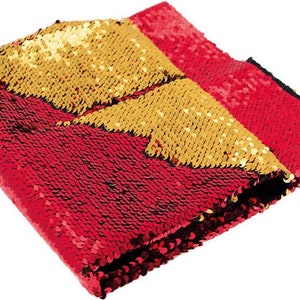 Tessuto Paillettes Reversibili 70x50 cm 5 colori immagine 4