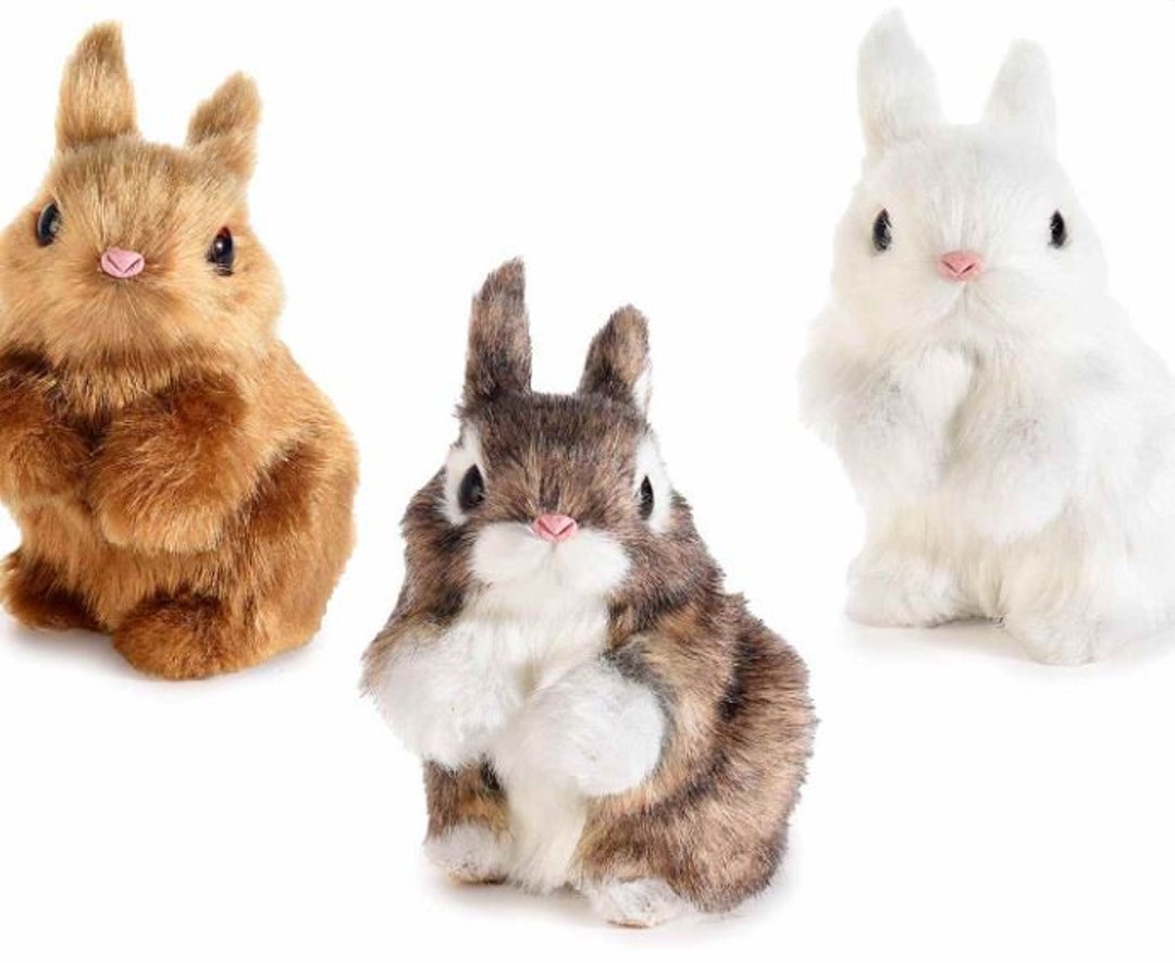 Fake Rabbit Paws Miniature Rabbit Mini Animal Easter Decoration Fake Fur - Etsy
