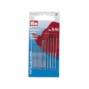 Millinery Needles Prym Set of 16