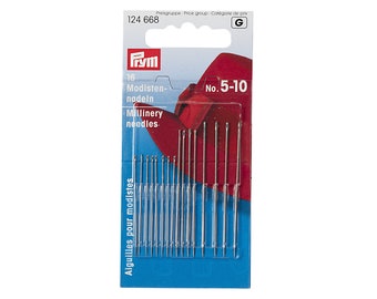 Millinery Needles Prym Set of 16