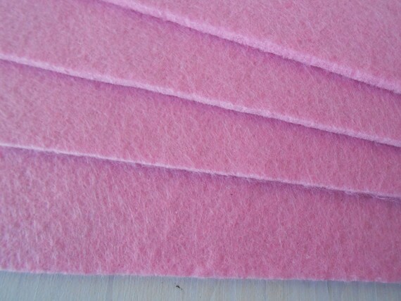 Felt Sheets 2 pcs Craft Thick Pink Felt cm 20x30