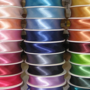 Bias Tape Binding 1&quot; width Satin Bulk Reel 20 mt BEST OFFER