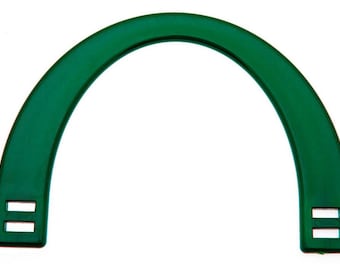 Bag Handles Green Set of 2 Acrylic