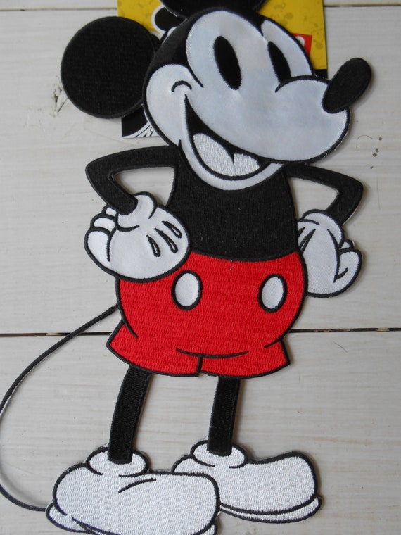 Mickey Mouse - Mickey Mouse - CHANEL - big Softpatch- Patch - Back Patches