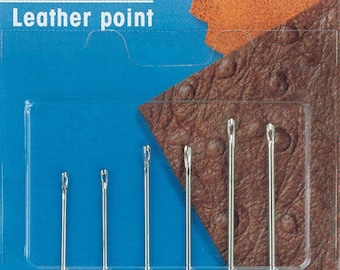 Leather Needles 6 pcs Assorted Sizes Prym