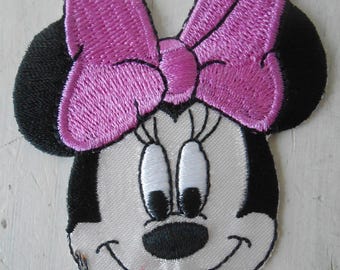 Minnie Iron on Embroidered Patch Applique Disney