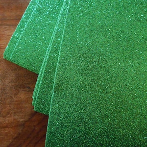 8 × 11.5 Coral Glitter Foam Sheets - Pack of 20 Glitter Foam