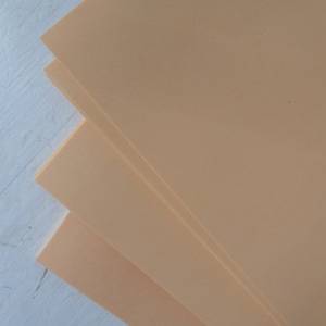 Moosgummi 3 Sheets EVA Foam Craft Fommy Solid Colors 40x30 Skin
