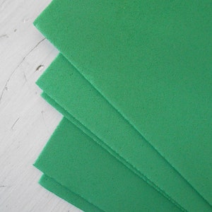 Moosgummi 5 Sheets EVA Foam Craft Fommy cm 30x20 Green