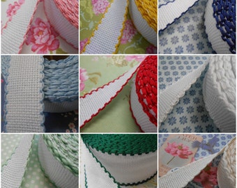 Aida Trim Stitchable Edge 1 1/4" width 4 yds
