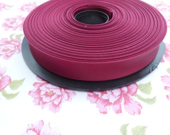 Satin Bias Tape Bindung Magenta Doppelt gefaltet