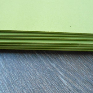 Moosgummi 3 Sheets EVA Foam Craft Fommy Solid Color 40x30 Pistachio Green