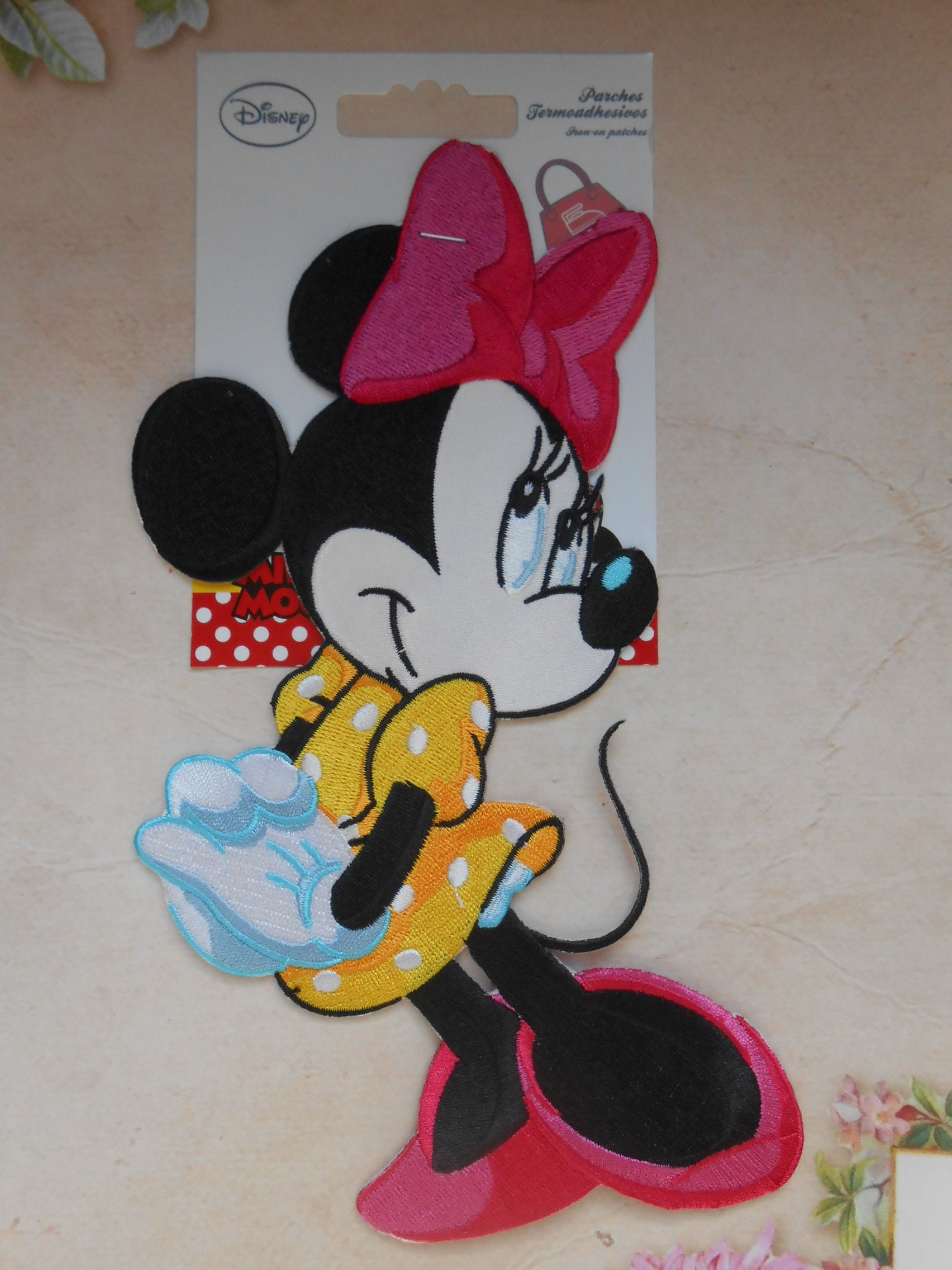 Disney Minnie Mouse en parche XL termoadhesivo - México