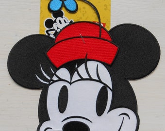 Disney Minnie Mouse, grote geborduurde, thermoklevende XL-patch, opstrijkbaar