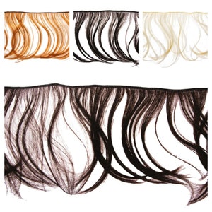 Doll Hair Straight Synthetic Hair 20x45 cm