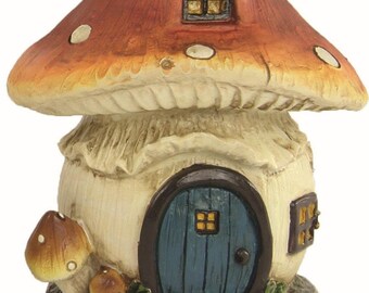 decorazione per casa Fairy Garden giardino terrario Casetta per funghi in miniatura