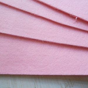 Felt Sheet Craft Thick Felt 30x45 cm Baby Pink