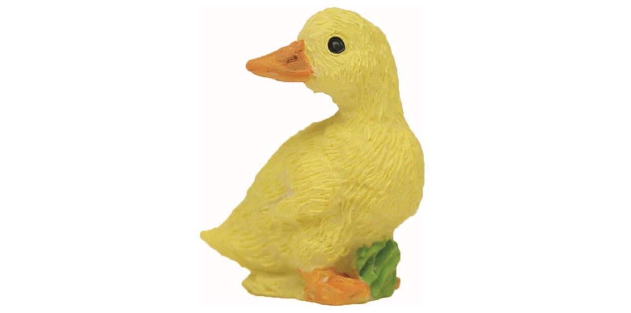 MUSISALY Miniature di Animali in Resina Set da 12 Pezzi per Giardino e Decorazioni da Casa, Piccole Statuette di Anatre per Micro Paesaggi e Bonsai, Ornamenti Resistenti per Arredo Tavolo