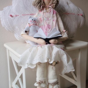 Pattern Rag Doll PDF Cloth Doll DIY Free Shipping