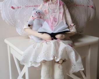Pattern Rag Doll PDF Cloth Doll DIY Free Shipping