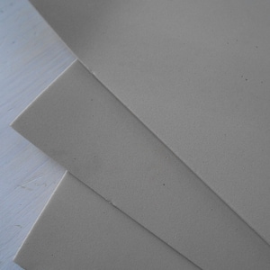 Moosgummi 3 Sheets EVA Foam Craft Fommy Solid Color 40x30 Taupe