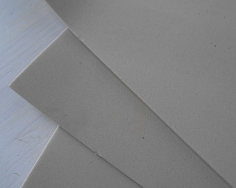 Moosgummi 3 Sheets EVA Foam Craft Fommy Solid Color 40x30 Taupe