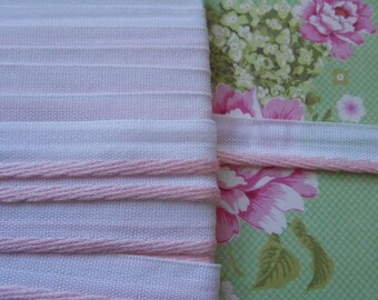 Piping Cotton Beading Edge 1/2" width 10 yds Pink
