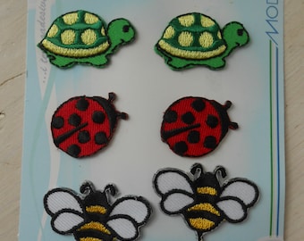 Iron-on Animals 2 pcs Appliques Patches Children Kindergarten Embellishment